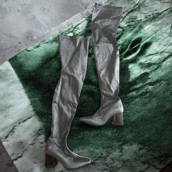 JOHN FLUEVOG Tasty Vogs Petula Thigh High Boots Size 6 - Picture 1 of 11
